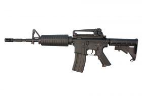 Double Bell M4 Long (Full Metal Body and Gearbox  - Black - 36)