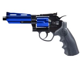 SRC 4.0" Titan Co2 Revolver (Full Metal - COR-802BX - Blue)