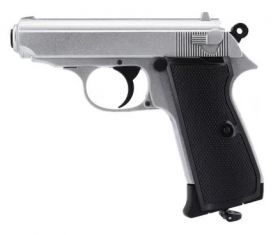 Hwasan H42 Co2 Blowback Pistol (4.5mm/.177 - Full Metal - Silver)