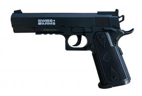 Swiss Arms 1911 4.5mm/.177 Co2 Pistol (Non-Blowback - Polymer - Cybergun - 288708)