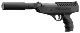 Bo Manufacture 4.5mm/.177 Langley Break Barrel Air Pistol with Silencer (7.5j - Black)
