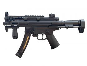 Cyma Platinum Swat SMG5 AEG Sub-Machine Gun (PDW - CM041L - Black)