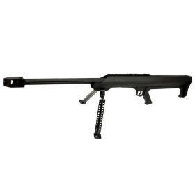 Barrett Snow Wolf M99 Black Bolt Action Sniper Rifle with Bipod (SW-01)