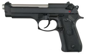 Snow Wolf M9 Gas Blowback Pistol (Black - SW-03-1 BK)