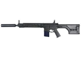 A&K M4 Rifle with Silencer with Tactical Stock (Black - M4-BLACK)