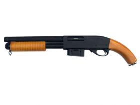 A&K Full Metal M870 Shorty Shotgun (Wood) (AK-9870)
