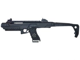 Armorer Works Gas Blowback VX Pistol with Tactical Carbine Conversion Kit (Black - AW-VX0300)