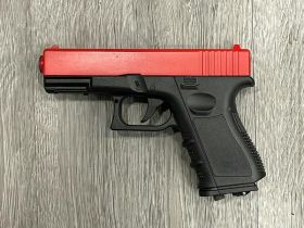 HFC 19 Series Co2 Pistol (Full Metal Slide - Red Slide - Boneyard)