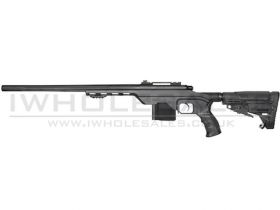 King Arms MDT LSS Tactical Rifle Sniper Rifle (Gas - Black - KA-AG-176-BK)