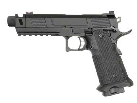 Army Custom 5.1 Hi-Capa with Costa Compensator (With Silencer Adapter - Full Metal - Black - R501)