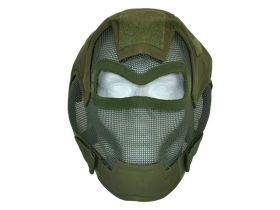 ACM Full Face Fencing Mask without Eye Protection (Green)