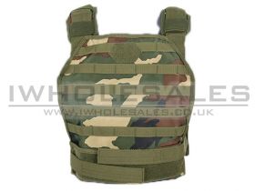 ACM Hard Armor Plate Vest (Woodland Camo)