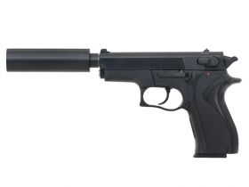 HFC 6906 Gas Pistol with Silencer (Non-Blowback - GGH-0301)