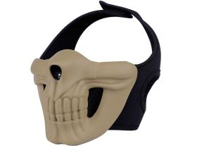 Big Foot Skull Lower Mask (Tan)