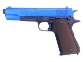 Two Toned  KWA M1911A1 Gas Blowback Pistol (Full Metal - NS2 - Black - 101-00481)