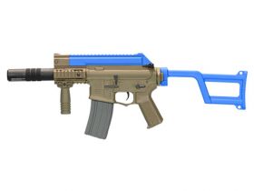 Ares Amoeba Tactical M4 AEG With Silencer (ARES-AM-005-DE - Blue)