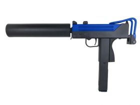 HFC HG203E Sub-Machine Gas Blowback Rifle (SMG - HG-203E) (Blue)