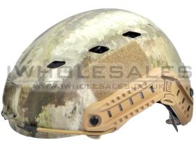 Fast Helmet with Rails plus Extra Internal Padding (Camo)