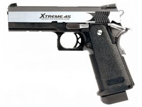 Tokyo Marui Hi-Capa 4.3 Xtreme .45 Dual Stainless (Fully Automatic)