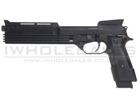 KSC M93R Auto-9 C (Robocop) GBB Pistol (Black)