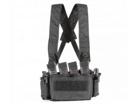 Big Foot D3CRM Chest Rig Vest (with Three Magazine Pouch - Black)