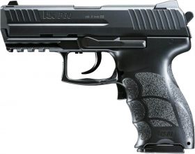 H&K P30 Electric Blowback Pistol (Takes 4 x AAA Battery - Full/Semi. Auto - Black)
