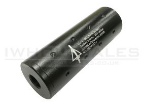 ACM Delta Silencer (Full Metal - 110mm in Length - Dot - Black)