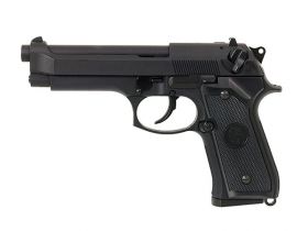 LS M9 Gas Blowback Pistol (Black - GGB-9606)