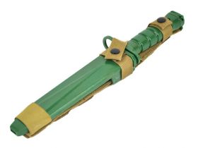 ACM M10 Rubber Bayonet Knife for M4/M16 (Green)