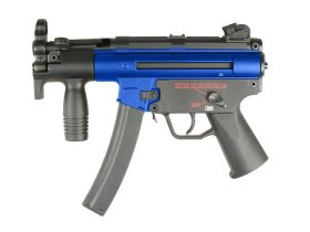 Galaxy AEG Submachine Gun (Metal Gearbox - Blue - G5K) (Blue)