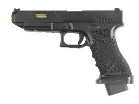 Double Bell 34 Baba Yaga Series Gas Blowback Pistol (Black - with Pistol Case - 768)