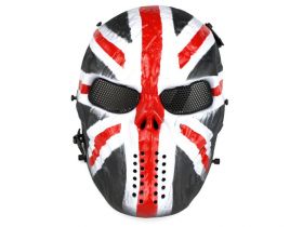 Big Foot Tactical Skull Mask with Mesh Eyes (British Knight)