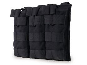 Big Foot Tactical Three Magazine Pouch for M4/AK/AUG (Black)