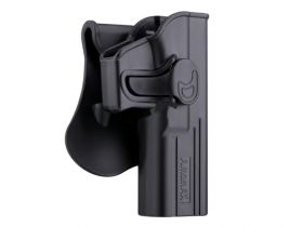 Amomax ROT360 Series Holster for Series 17 Series Pistol (Polymer - Right - Black)
