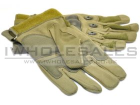 ACM Fingered Gloves With Nuckle Protection (C:XL/E:L - OD)