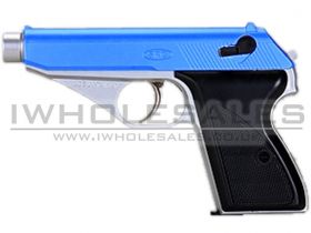SRC 001 Pistol (Silver and Blue)