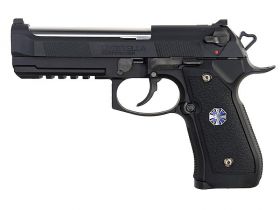 Tokyo Marui M92 Biohazard Albert W. Model 01P Gas Blowback Pistol (Black)