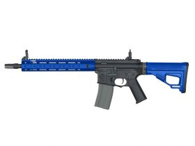 Ares Amoeba Octaarms Pro SR16 AEG with EFCS Unit (Full Metal - Blue - Long - AR-071 - Blue