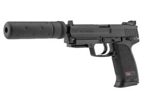 H&K USP Tactical AEP with Silencer (Umarex - Inc. Battery and Charger - Metal Slide - Black)