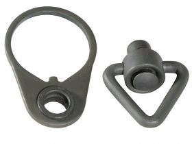 Ares End Plate Quick Detach Sling Mount with Sling Swivel (RING-006)