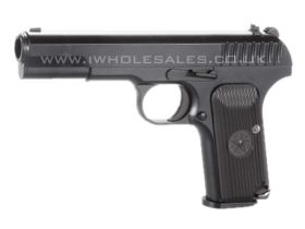 KWC TT33 Co2 Pistol (4.5mm - KM-45DHN - Metal Slide - NBB - Black)