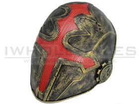 FMA Wire Mesh Cross the King Mask (Gold) (TB610)