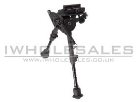 Cyma M4 Spring Eject Tactical 6 to 9 Inch Bipod With Adaptor