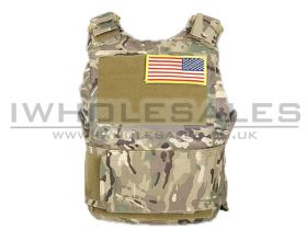 ACM Hard Armor Plate Vest (Multi Camo)