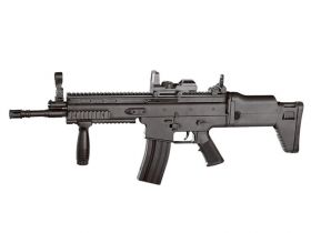 ACM S-C-R Spring Rifle with Foregrip (Black - 8902A)