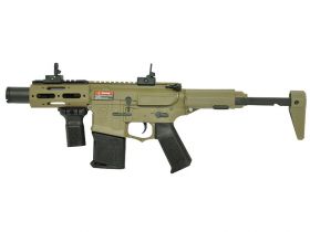 Ares Amoeba Honey Badger (CQB) AM-015-DE (with EFCS and Mosfet) (Tan) - HPA Engine Pre-Installed