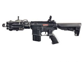 Golden Eagle M4 RIS CQB 'Tanker' AEG (Black - Inc. Battery and Charger)