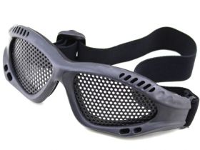 Big Foot Zero Steel Mesh Goggles(Small) (Round Orifice) (Black)