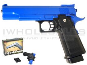 ACM K-Warrior G6H Metal Pistol with Holster (Blue)