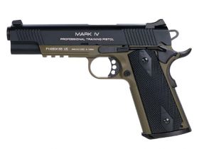 KWA M1911 MKIV PTP Gas Blowback Pistol (Full Metal - NS2 - OD/Green - 101-00342)